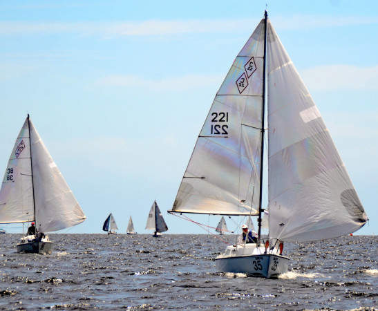 Day 1 downwind leader 1 